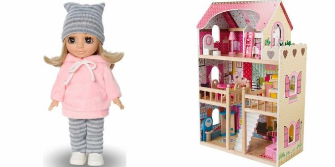 Ce să oferiți unei fete de 5 ani de ziua ei: o păpușă sau o casă de păpuși
