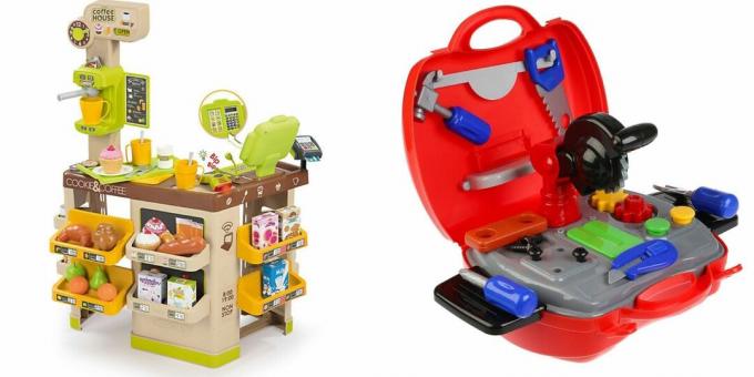 Ce să oferiți unei fete de 5 ani de ziua ei: set de joacă