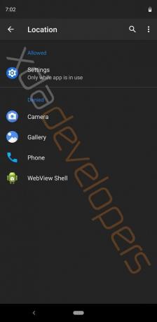 Android Q: acces la o cameră și microfon