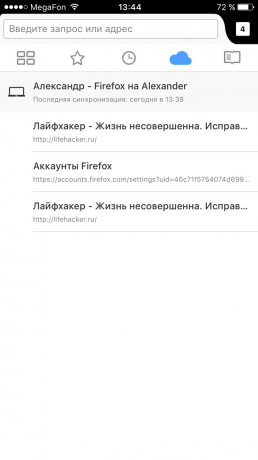 Firefox pentru iOS
