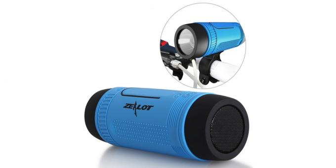 Bike Bluetooth difuzor cu o lanternă