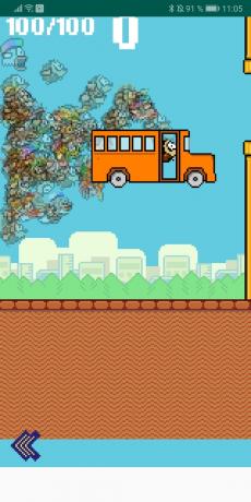 Bus de la Fortnite în Royal lupta pentru Flappy Bird