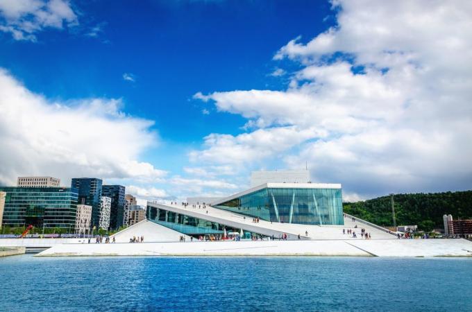 arhitectură europeană: Opera din Oslo