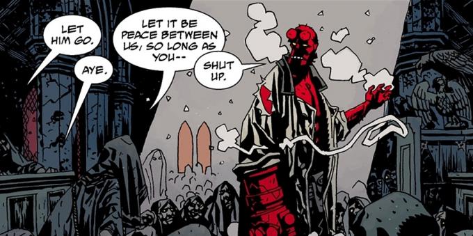Hellboy: Hellboy Ce poate și ceea ce el are cu mâna