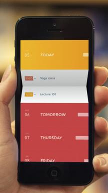 Peek Calendar - un simplu calendar pentru iOS cu caracteristici foarte interesante