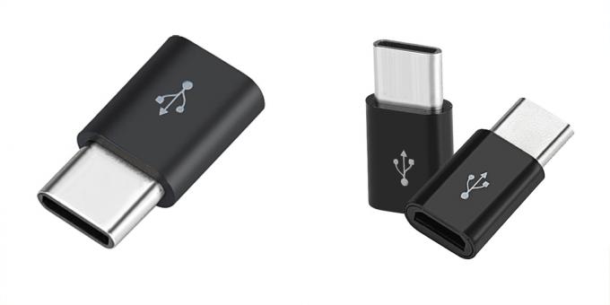 Adaptor USB tip C la microUSB