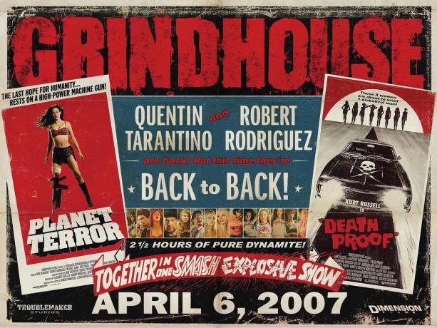 Quentin Tarantino: Quentin Tarantino a facut echipa cu Robert Rodriguez, și a organizat proiectul "Grindhouse"