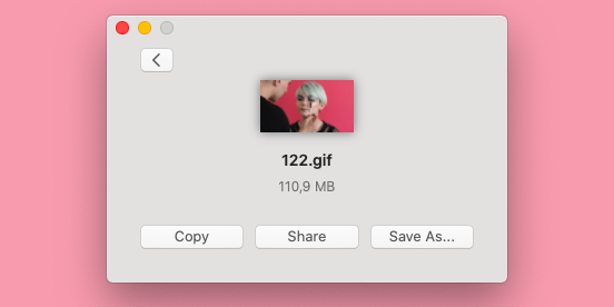 Gifski - Convertor video gratuit în GIF pentru Mac