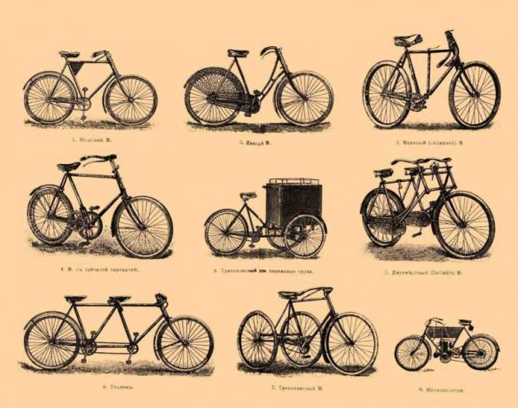 Prototipul de biciclete a fost brevetat în 1818