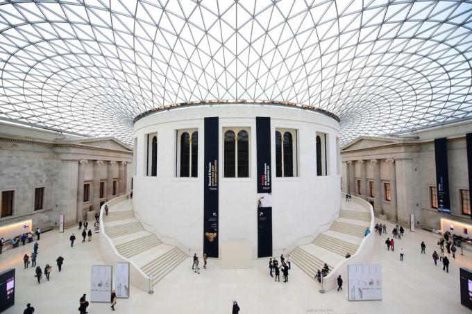 Arhitectura europeană: Great Court la British Museum
