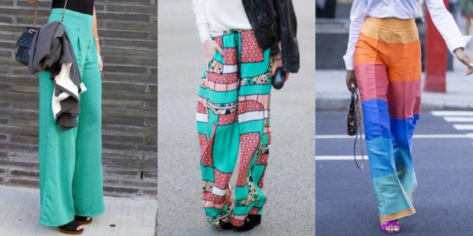 Cele mai la modă pantaloni femei: Palazzo