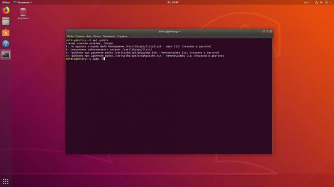 terminale Linux vă permite să țipe la sistem