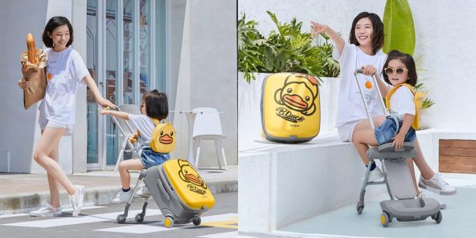 Xiaomi un scaun cu rotile valiza pentru a călători cu copilul