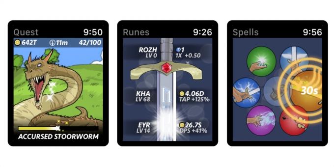 Jocuri pentru Apple ceas: Runeblade