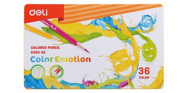 Ce pentru a da unui prieten de Anul Nou un set de creioane