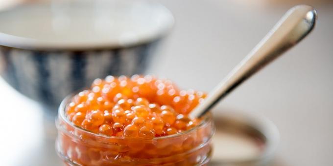 Cât de repede murături caviar de somon