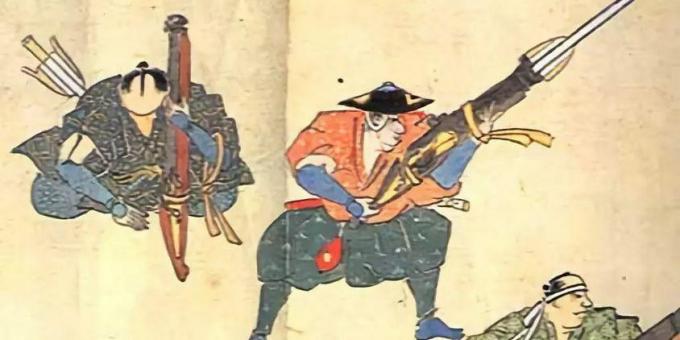 Armele de foc sunt inacceptabile pentru un samurai