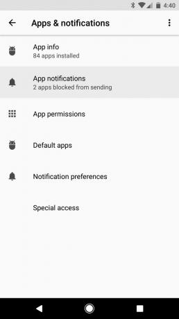 O Android: notificări necitite