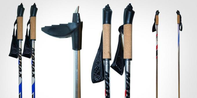 Cum de a alege schiuri și echipamente: bețele