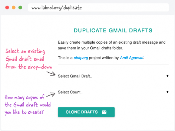 duplicat-gmail-proiect de sarcină