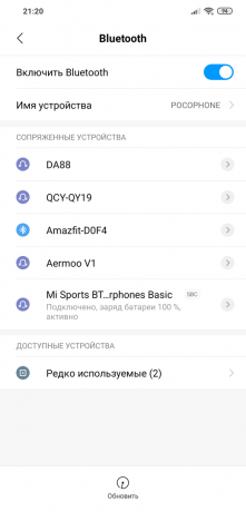 Mi Bluetooth Sport Edition Tineret: Lista adăugat