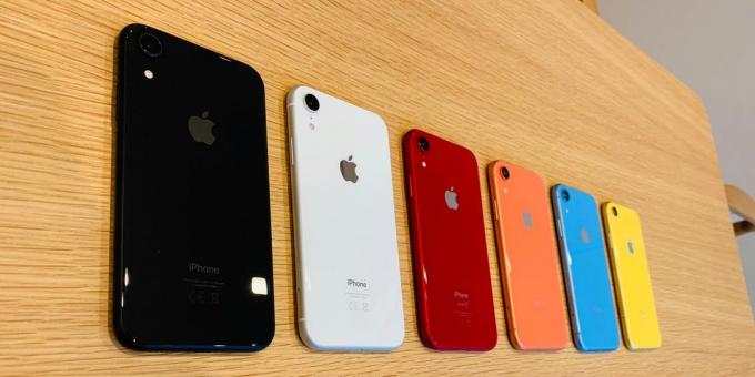 Privire de ansamblu iPhone XR: culoare