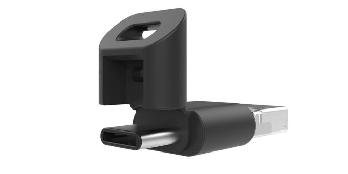 SP Mobile C50 - unitate flash USB cu trei conectori