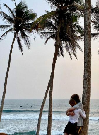 Coronavirus în Sri Lanka: plajă pustie