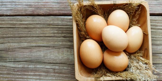 Alimente care conțin iod: ouă