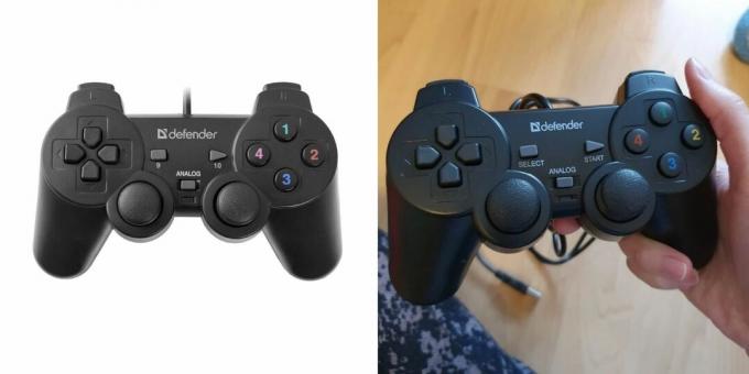 Gamepad-uri confortabile: Defender Omega