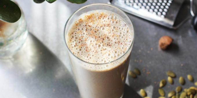 shake-uri de proteine ​​la domiciliu: Shake de proteine ​​cu nuci și semințe