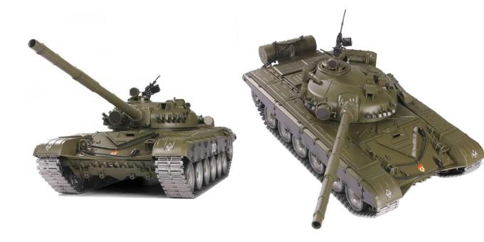 Modele radio controlate: rezervor T-72