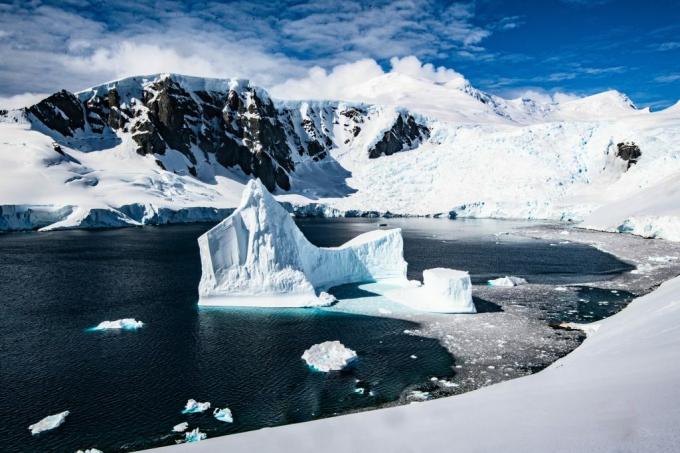 Aisberguri în Antarctica