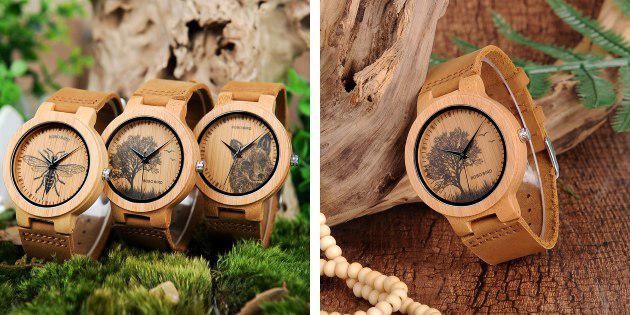 ceasuri din lemn