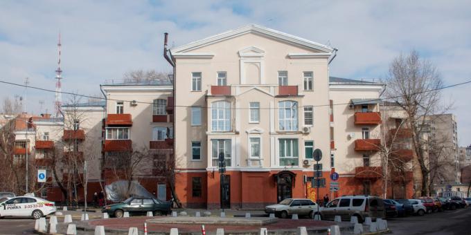 Atracții Voronezh: casa "Acordeon"