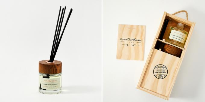 Parfumuri pentru o atmosferă confortabilă acasă: Difuzor cu lemograss și ulei de eucalipt