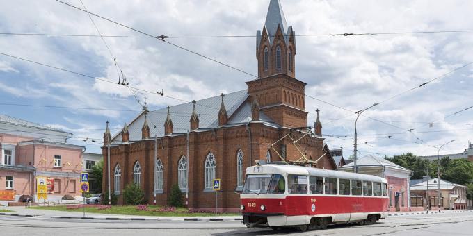 Ce să vezi în Ulyanovsk: Biserica evanghelică luterană Sf. Maria