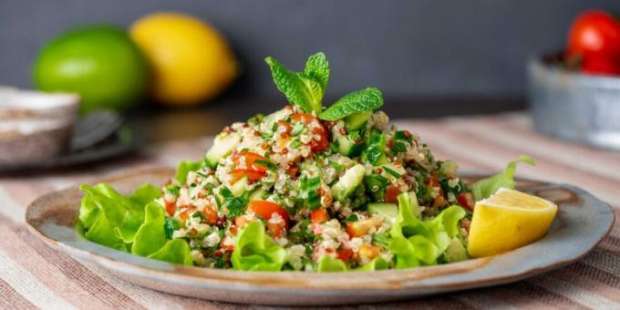 Salata tabouleh de quinoa