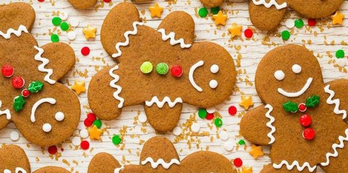 cookie-uri de Crăciun „Gingerbread Men“