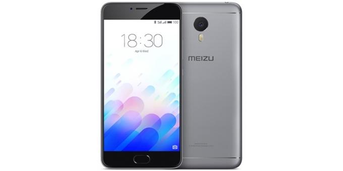 Smartphone-uri Meizu: Meizu M3 Notă