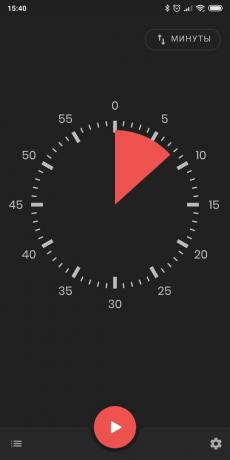 Visual Cronometrul