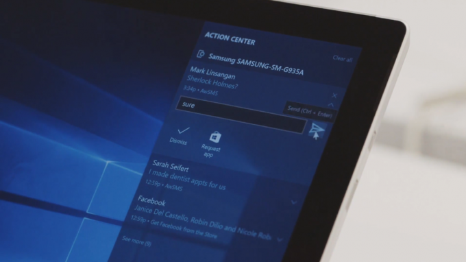 Sincronizarea notificările telefonului pentru PC cu Windows 10-a aniversare Actualizare
