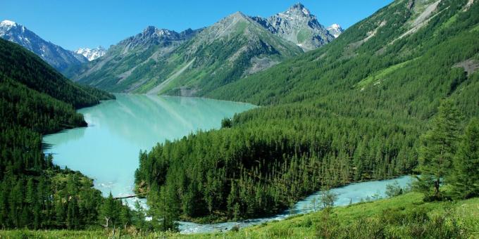 locuri frumoase din Rusia. lacuri Kucherla