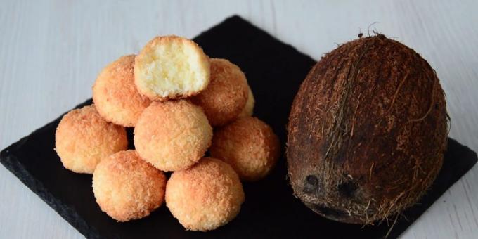 Rețete: Biscuiți cu nucă de cocos cu ouă