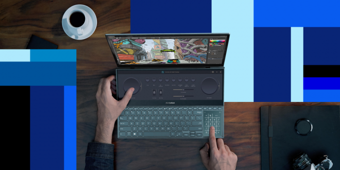 Laptop ASUS ZenBook Pro Duo 15 OLED: sunet clar