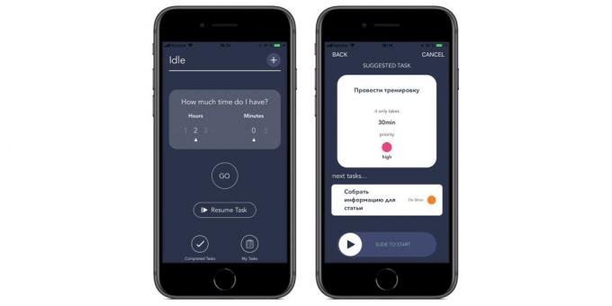 Idle pentru iOS: Timpul pentru sarcina