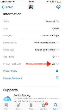 App Store în iOS 11: built-in de cumpărare