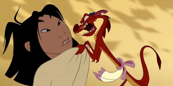 Desene animate Dragon: Mulan