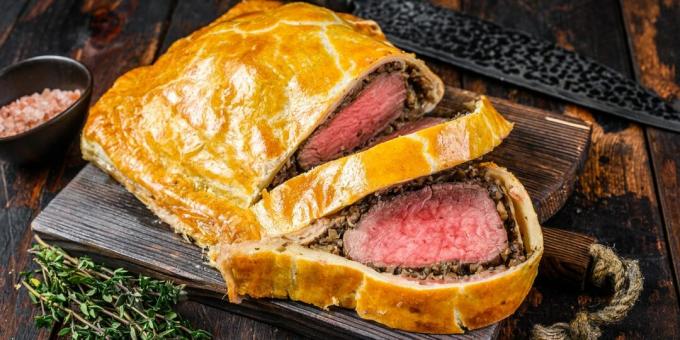Carne de vită Wellington de Jamie Oliver