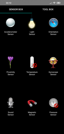 Revizuirea Xiaomi Pocophone F1: SensorBox